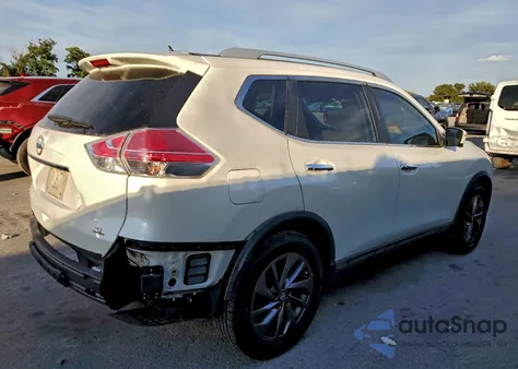 2016 Nissan Rogue S z USA, uszkodzony, nr VIN 5N1AT2MT7GC853978